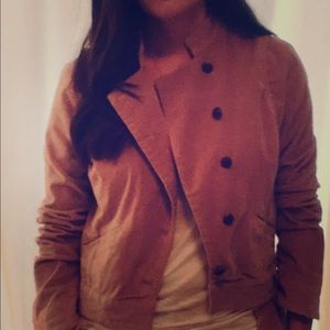 Free People rose color jacket. NWT.